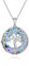 Fryneauy Baum des Lebens Halskette Sterling Silver Family Tree Pendant Jewelry Purple Crystal Gifts for Women Girls Mom