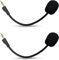 Ersatz-Spielmikrofon für Logitech G Pro & G Pro X Gaming-Headset auf PS4, PS5, Xbox One PC, 3,5 mm abnehmbares Galgenmikrofon, 2 Stück