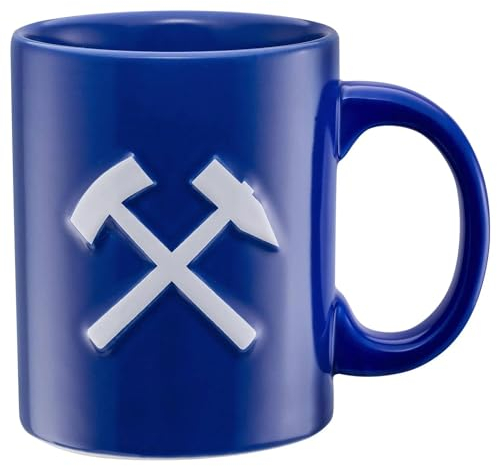 FC Schalke 04 Logo Relief Tasse (blau, one size)