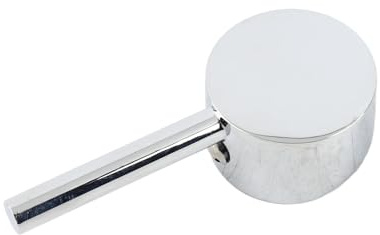 Yosoo Health Gear Poignée Levier Robinet Universelle 45 mm | Levier robinet lavabo salle de bain, noyau valve 45 mm, remplacement direct, finition chromée brillante