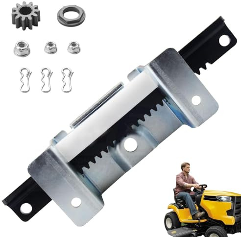 Fruusv Lenkgetriebe für Rasentraktoren, Lenkgetriebeplatte,Lenkgetriebeplatte - Service-Kit-Rack, Hochleistungsmäher und Traktorzubehör für die Reparatur, Rasentraktor