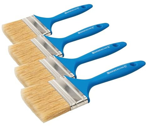 Silverline Disposable Paint Brush 75mm / 3 (590203) (Pack of 4)