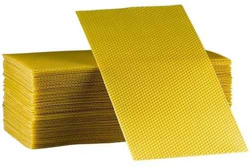 BIENEN SCHMIDT 7,5 kg DNM Mittelwände aus 100% reinem Bienenwachs Deutsch Normalmaß 350 x 200 mm Mittelwand ca. 105 STK.