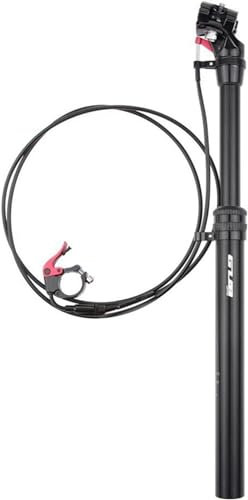 HWGANX Reggisella Bicicletta, Reggisella Telescopico per Bici da Montagna 27.2/30.9mm Reggisella Idraulico con Cavo Controllo Manuale per MTB Bici da Strada BMX-27.2mm