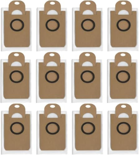 Lot de 12 sacs d'aspirateur de rechange pour aspirateur Proscenic Q8/Q8 Max