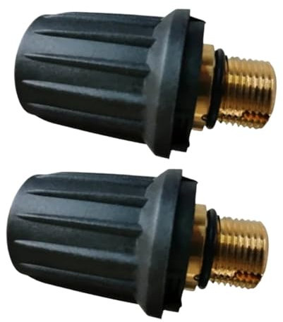 FOUZELOD Válvula De Seguridad De Latón For Limpiador A Vapor, Compatible con KARCHER, SG4-4 2.889-104.0, Accesorios For Aspiradoras De Limpieza For El Hogar.(2pcs)