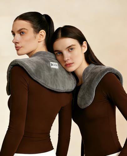 Housse Cervicale Chauffante Micro-Ondable pour Nuque, Épaules et Dos - Bandeau de Chaleur Humide, Compresse Chaude et Froide