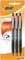 BIC Atlantis Premium Kugelschreiber, mittlere Spitze (1,0 mm), 3 Stück, schwarze Tinte