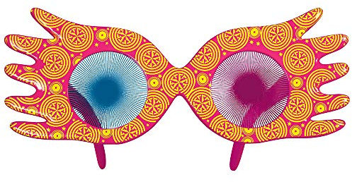 Luna Lovegood Spectrespecs Lunettes de déguisement officiel Harry Potter Wizarding World Taille unique pour enfant