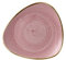 CHURCHILL Stonecast -Triangle Plate Teller- Durchmesser: Ø22,9cm, Farbe wählbar (Petal Pink)