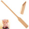 MR. WOODWARE Extra langer Holzspatel – 60 cm großer Rührpaddel-Löffel aus Buchenholz zum Kochen, Mixen, Brauen in großen Suppentöpfen – Küchenutensilien, lange Griffe flache Rührpaddel