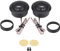 EVGATSAUTO Audio Lautsprecher, 1 Paar 12V 120W Auto Mini Super Power Loud Dome Audio Lautsprecher Hochtöner Lautsprecher Horn