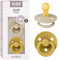 BIBS Colour Schnuller 2er-Pack, BPA-frei, Kirschform Nippel. Naturkautschuk/Latex, Hergestellt in Dänemark. Größe 1 | 0+ Monate | 2-Pack, Vanilla/Mustard