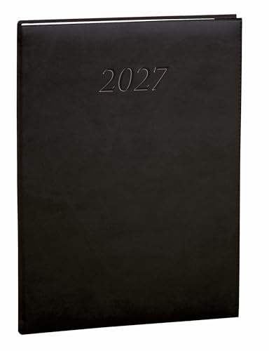 Daily 24 Brand Anthrazit 2027: Kalender im Schreibtischformat
