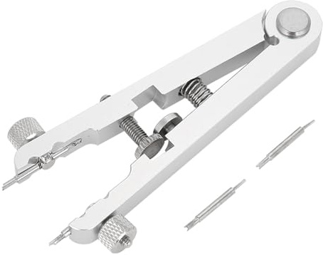 Federstegzange für Uhren, 6825 Stahllegierung, Reparaturwerkzeuge, Uhrenarmband-Einstellwerkzeug, Federsteg, Standardzange, Ersatzwerkzeug, Pinzetten-Set für und alle