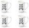 Cha Cult 4 X NEU teemando® Becher Pip & Pepe Porzellan 0,4 l = 4 Jumbotassen