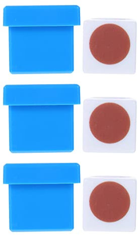 Toddmomy 3 Stücke Würfel Trick Prop Professionelle Würfel Number Farbe Vorhersage Performance Requisiten Frühbild Spielzeug M?nner