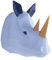 JOTEX Dewey Wanddeko, Blau