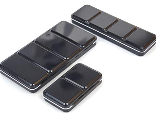 MAGICLULU Box daniel watercolor Tins Paint Case blank palette tray empty metal paint palette watercolor half pans watercolor paint wet pallet folding tray iron bracket painting travel