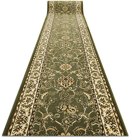 rugsx Läufer BCF MORAD Klasyk Klassisches Oliv, grün 80 cm 80x240cm grün
