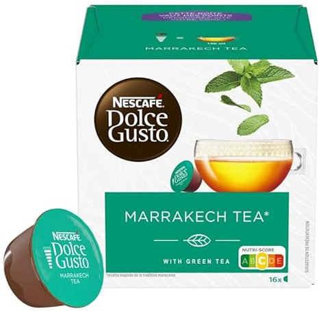 NESCAFÉ CAPSULES TYPE MARRAKECH TEA 82G, DOLCE GUSTO, LOT DE 3