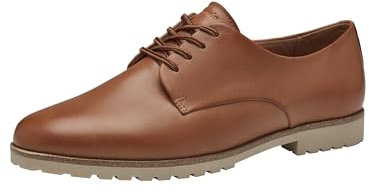 Tamaris Damen Schnürschuhe Leder; Cognac/braun; 36 EU