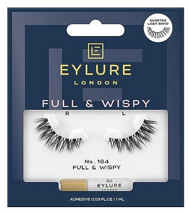 Eylure Full & Wispy No. 184 False Lashes (Shorter Lash Band)