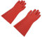 Uadme High Voltage Gloves, 12KV Insulated Electrician Rubber Gloves, Electrical Glove Thick Not for Dexterous Work, Safety Protective Work Electric Glove Insulating for Lineman Man Woman