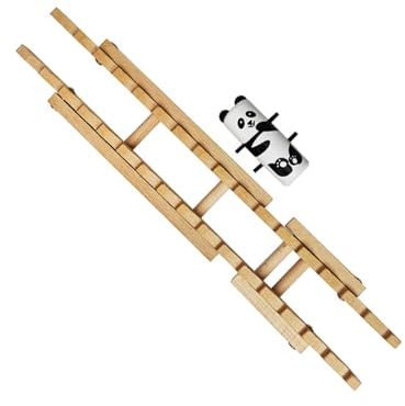 predolo Kleinkinder Panda Rutsche Treppe Indoor Spielzeug Langlebig für Kinder Mädchen Jungen Kinder