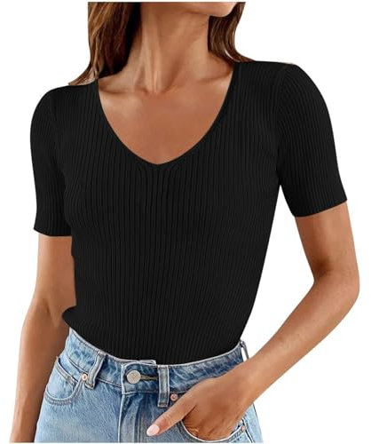 T Shirt Cotelé Femme Polo Manches Longues Femme Coton Chemise Country Femme Chemisier en Lin Chemise Femme Originale Blouse Femme en Soie Blouse à Manches Bouffantes Chemise Rose Fushia Femme Tee