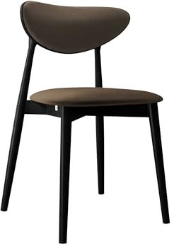 Mirjan24 Esszimmerstuhl Bretoka C, B:48 x H:80 x T:49 cm, Stuhl aus Buchenholz für Esszimmer, 2 mal lackiert, Lack auf Wasserbasis, Gepolsterte Lehne und Sitzfläche (Schwarz/Magic Velvet 2205)