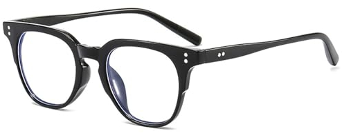 Blaulichtfilter-Brille, Anti Blaulicht Lesebrillen Computer Damen Herren UV Gaming Blaufilter Brille Computerbrille Anti-Ermüdung Blue Light Blocking Glasses Unisex Bildschirmbrille ohne Sehstärke