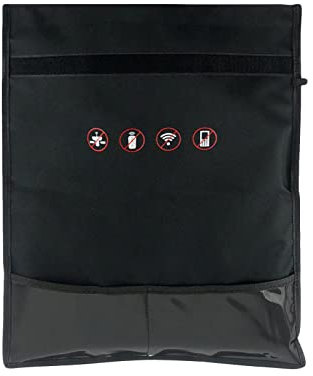 Farady Signal-Isolationstasche, Anti-Tracking-Signalblockiertasche, wasserdichtes Gehäuse, blockierendes Werkzeug für Sender, Reisepass, Autoschlüssel, Fernbedienung, Telefon, Karte und kleine