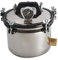 vanenferse 8L Tragbare Dampfautoklaven Sterilisator Labor Edelstahl Druck Dampf Autoklaven 2.11 Gallon Hochdruck Sterilisation Topf Dental Lab Ausrüstung