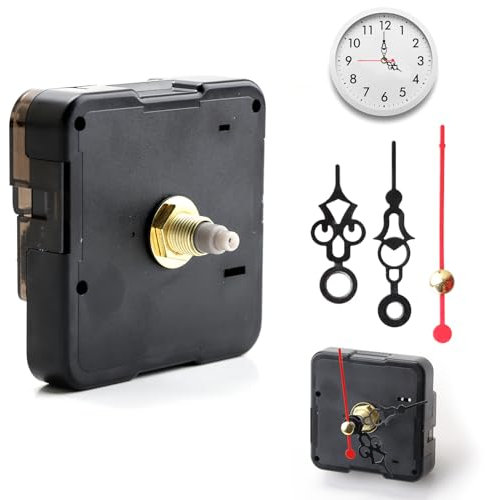 Mécanisme Horloge Murale Pile Silencieux Mouvements pour Horlogerie Moteur Horloge Aiguille Zéro Bruit Quartz Silencieux Système d'horloge Murale Silencieuse à Batterie Pièces de Rechange