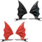 4 Stück Haarspangen Fledermaus Halloween Haarspangen Gothic Fledermaus Haarklammer Klein Schwarz Fledermausflügel Haarnadel Haardekoration Zubehör Haarschmuck Für Mädchen Frauen(schwarz und rot)