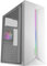 MARS GAMING MC-BLAZE, Case Gaming ATX, 1x Ventola Posteriore FRGB 80mm, Striscia LED RGB Frontale con Effetti Multipli, Finestra Laterale Completa, Mid-Tower PC con Ampia Capacità Interna, Bianco