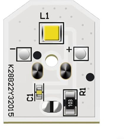 WR55X11132 WR55X25754 Refrigerator Light Board for GE Appliances Replacement Part 3033142