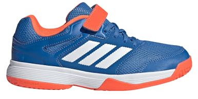 adidas Unisex Kids Speedcourt Indoor Kids Schuhe Bright Royal/Cloud White/Team Solar Orange 28