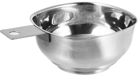 JOINPAYA Stainless Steel Wide Mouth Square Funnel with Handle, Multi-purpose Kitchen Strainer for Canning, Oil Transfer and Jam Filling, Extra Large Diameter for Home Use
