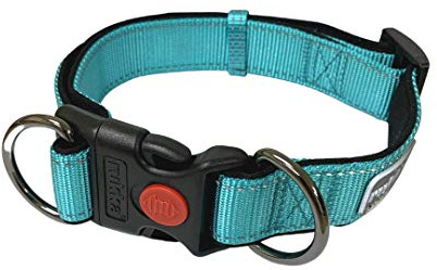 Rukka Pets Adjustable Collar, Turquoise, M
