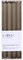 DONAU HOME Set Lange Stabkerzen Gerippt/Pfefferfarbe - Beige/ 4 Stück / 30 x Ø 2,5 cm Unparfümiert/Geriffelte Stabkerzen
