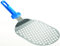 Gi.Metal Pala ovalada de acero inoxidable 17,5x21 cm, perforada, con mango no recambiable AC-STP81F