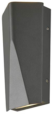 Trio Leuchten LED Wandleuchte Tay 226560242, Aluminiumguss Anthrazit, inkl. 1 x 4.5 Watt LED