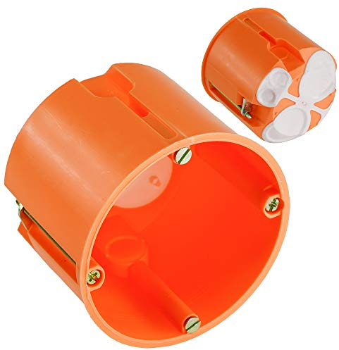 ChiliTec Unterputz UP Hohlwand-Dose | Ø68x61mm | Winddicht | Geräte-Dose nach DIN VDE 0606/EN 60670