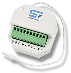 SCHARTEC Rolladen Unterputz Funkempfänger UFE1 Funk Steuerung Funkschalter Rollladenmotor