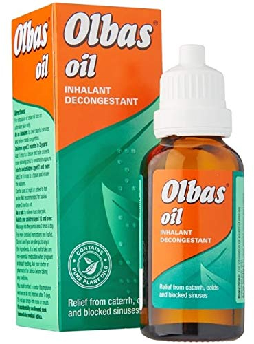 Olbas Oil 30ml (New Pack) - Inhalant Decongestant - Long Expiry (5 Pack)