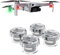Mini 4K Drone Strobe Light, 4Pcs Night Flight for DJI Neo, FliP, Mini 4K, Avata 2, 2 SE, 4 Pro, 3 Pro, 3, Air 3,Air 2S Drone Universal Accessories