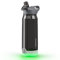 Hidrate Spark TAP Smart Wasserflasche, Tritan-Kunststoff, Verfolgung des Wassereinlasses und Leuchtmittel, um Sie daran zu erinnern, hydratisiert zu bleiben – Strohhalm – Schwarz – 907 ml