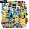 50 Stück Breaking Bad Aufkleber Laptop Telefon Gitarre Skateboard Notebook Motorrad Fahrrad Vinyl Stickers Wasserdicht Ästhetisch Horrorfilm Aufkleber für Jugendliche Kinder Erwachsene